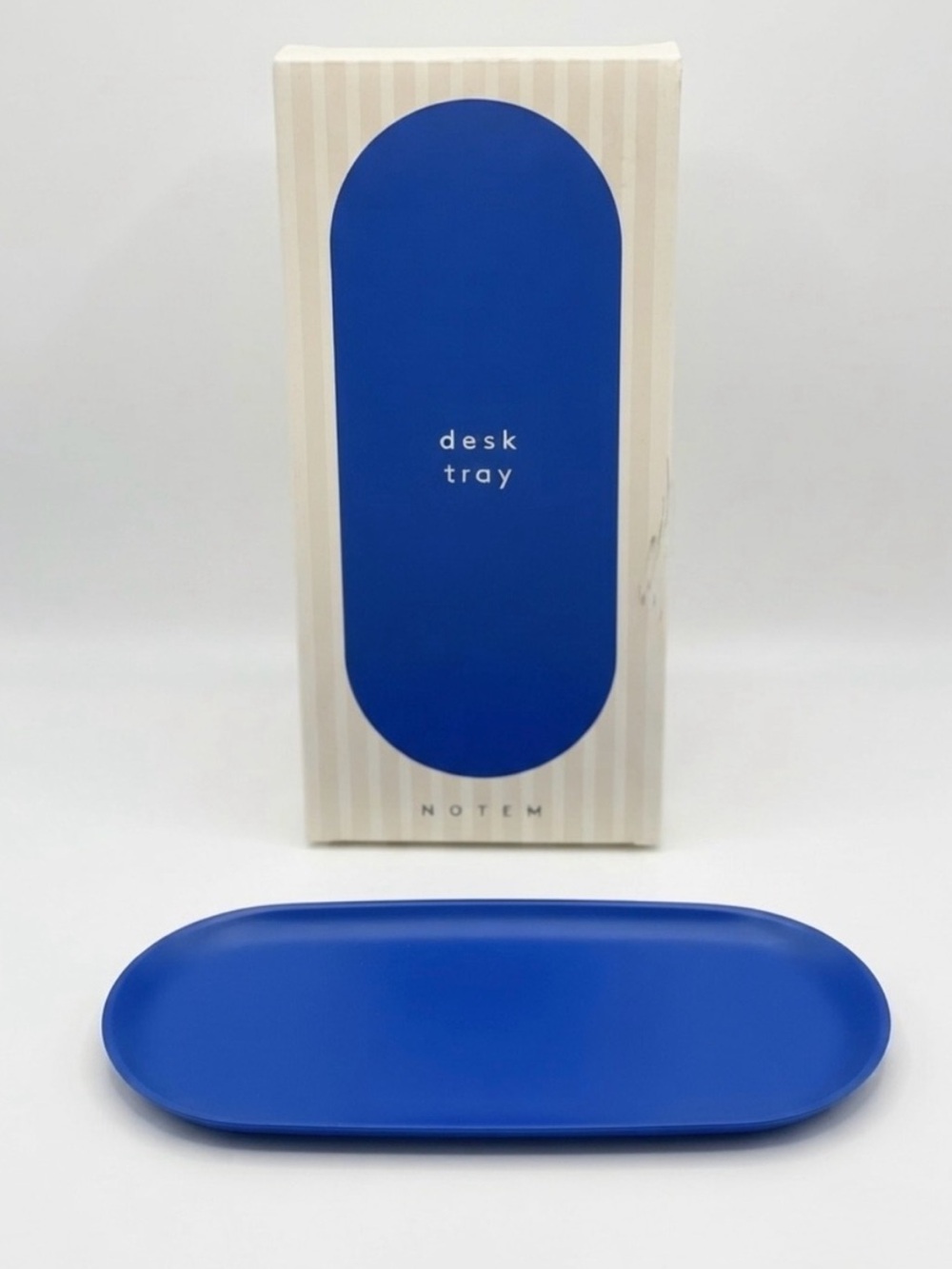 NWT NOTEM Studio LOLA Steel Desk Tray Blue Modern Danish Design